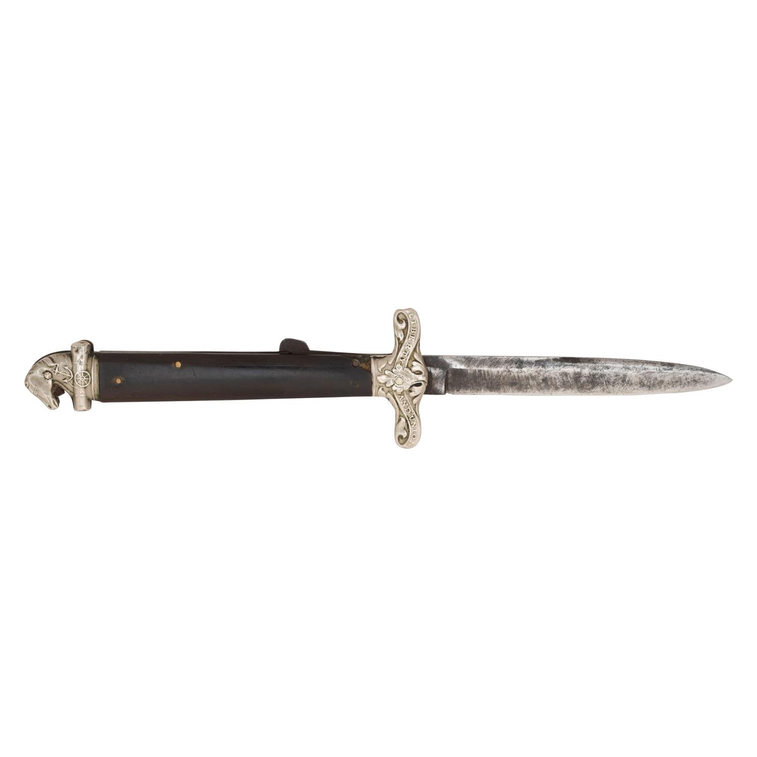 Horse Head Folding "Liberty & Union" Pocket Knife