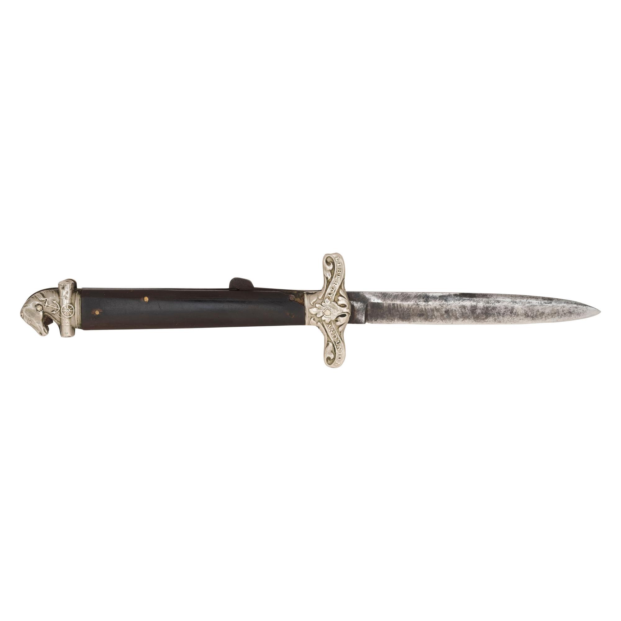 Horse Head Folding "Liberty & Union" Pocket Knife
