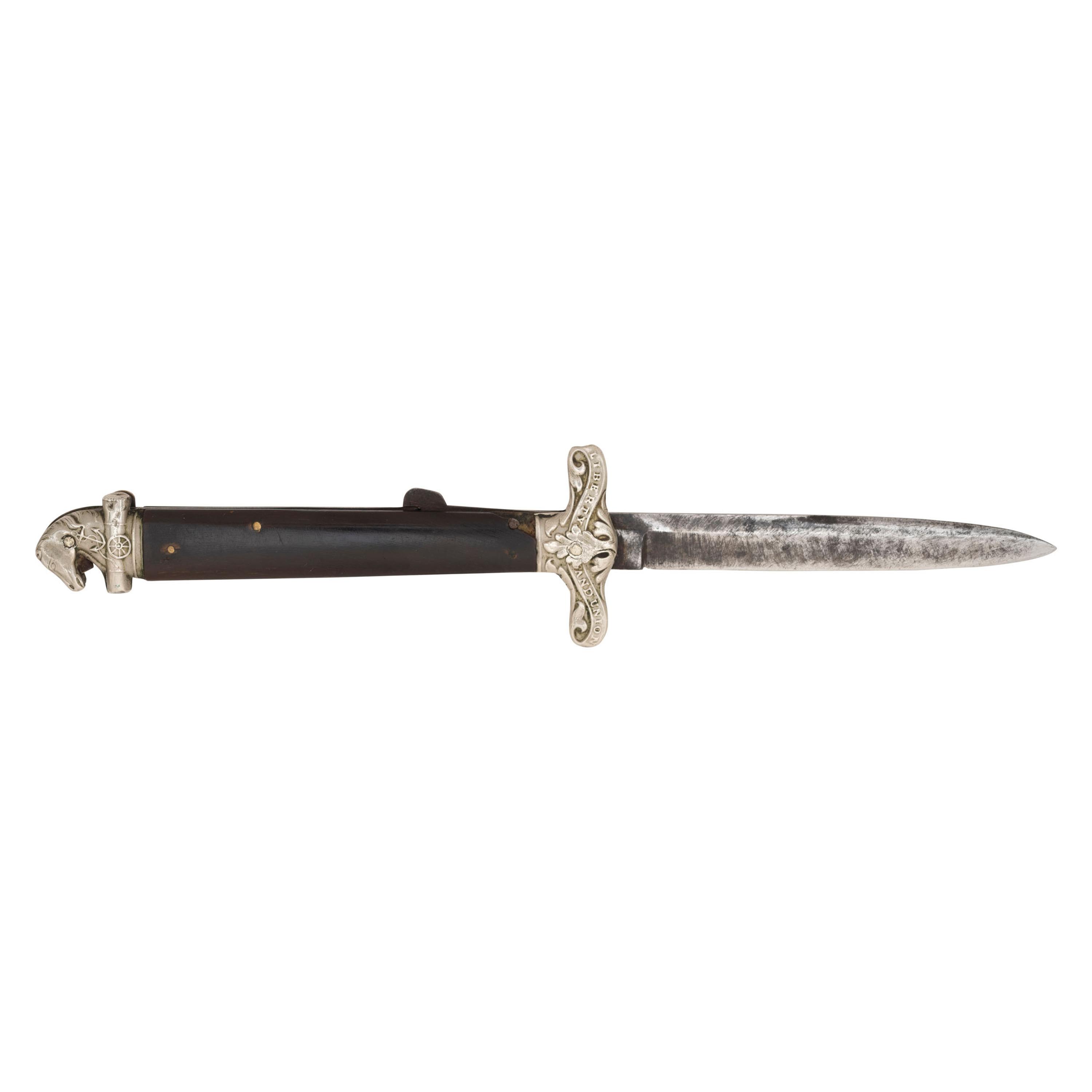 Horse Head Folding "Liberty & Union" Pocket Knife