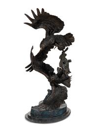 Ed Chope (American, 20th/21st Century) with Custom Wood Pedestal