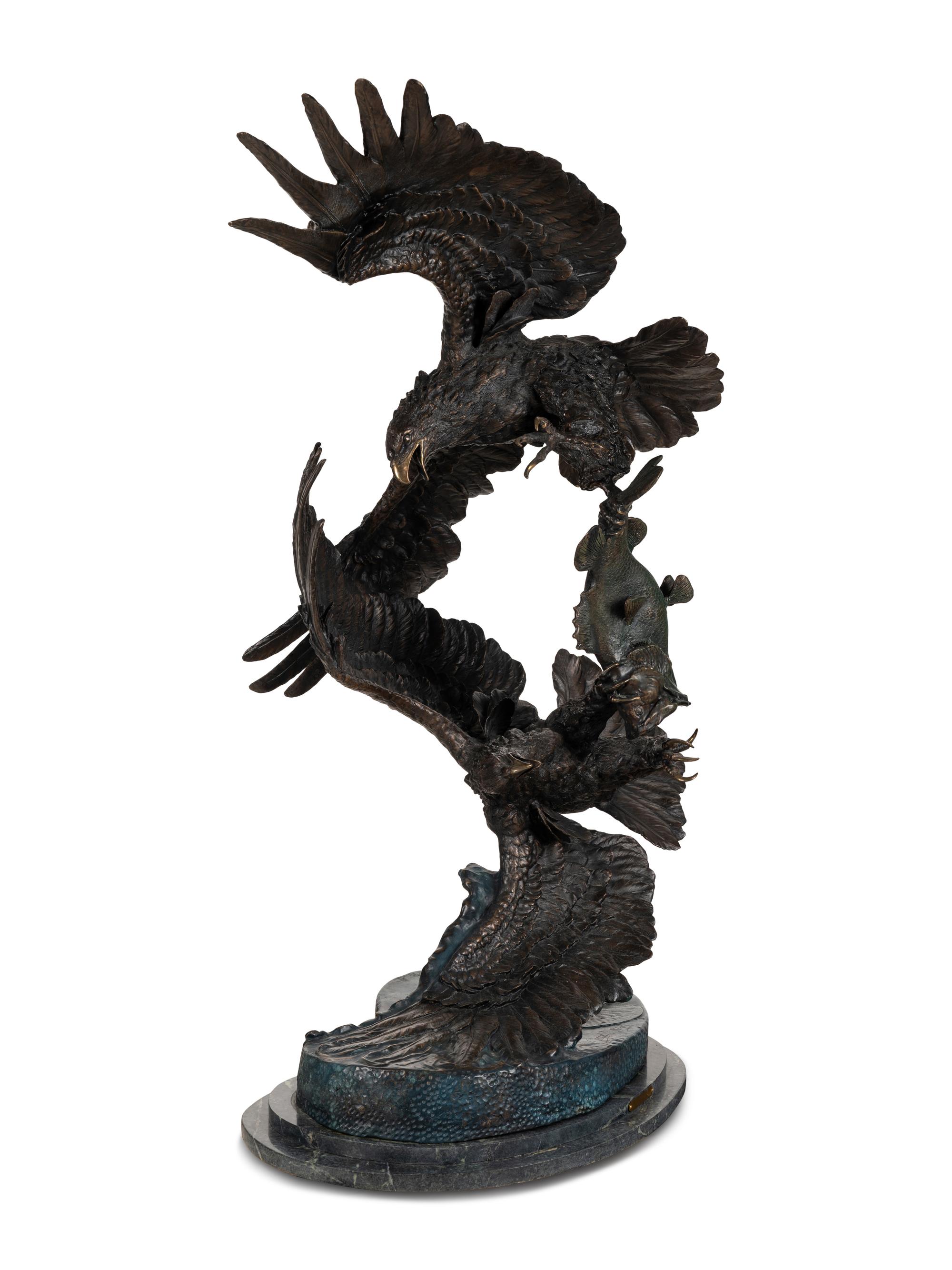 Ed Chope (American, 20th/21st Century) with Custom Wood Pedestal