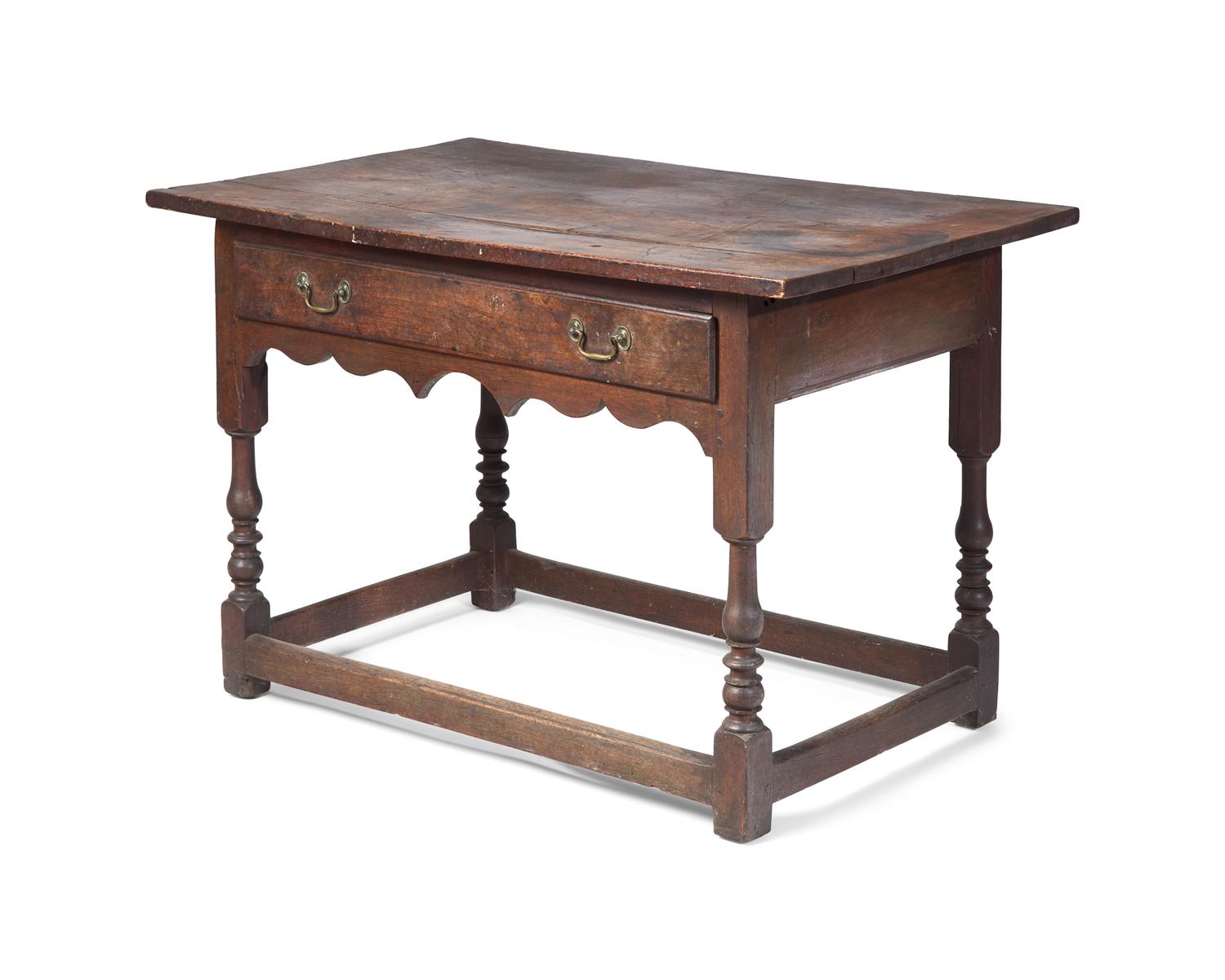 A William & Mary Walnut Tavern Table
