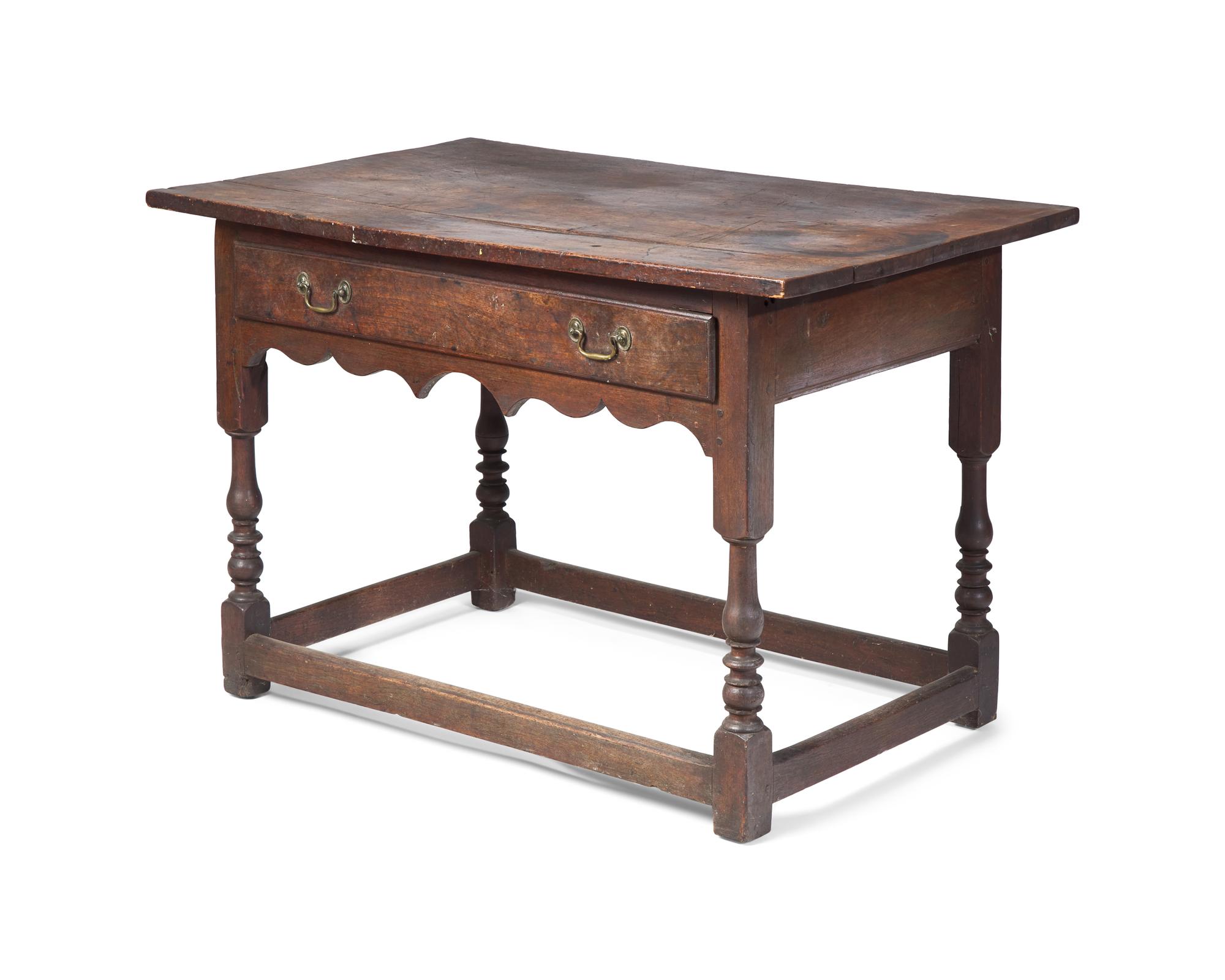 A William & Mary Walnut Tavern Table