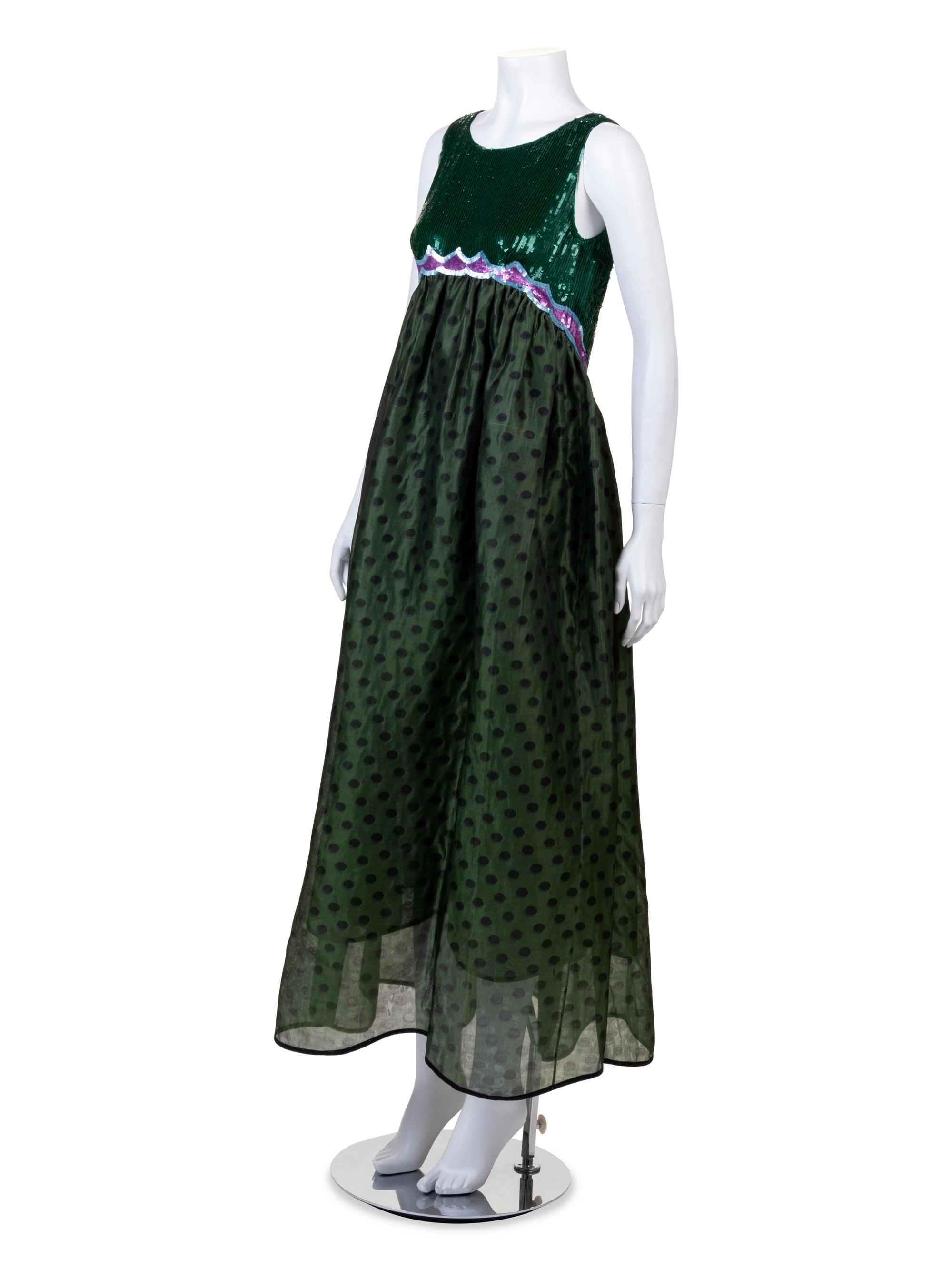 Geoffrey Beene Dress with Sequined Bolero, Fall 1988