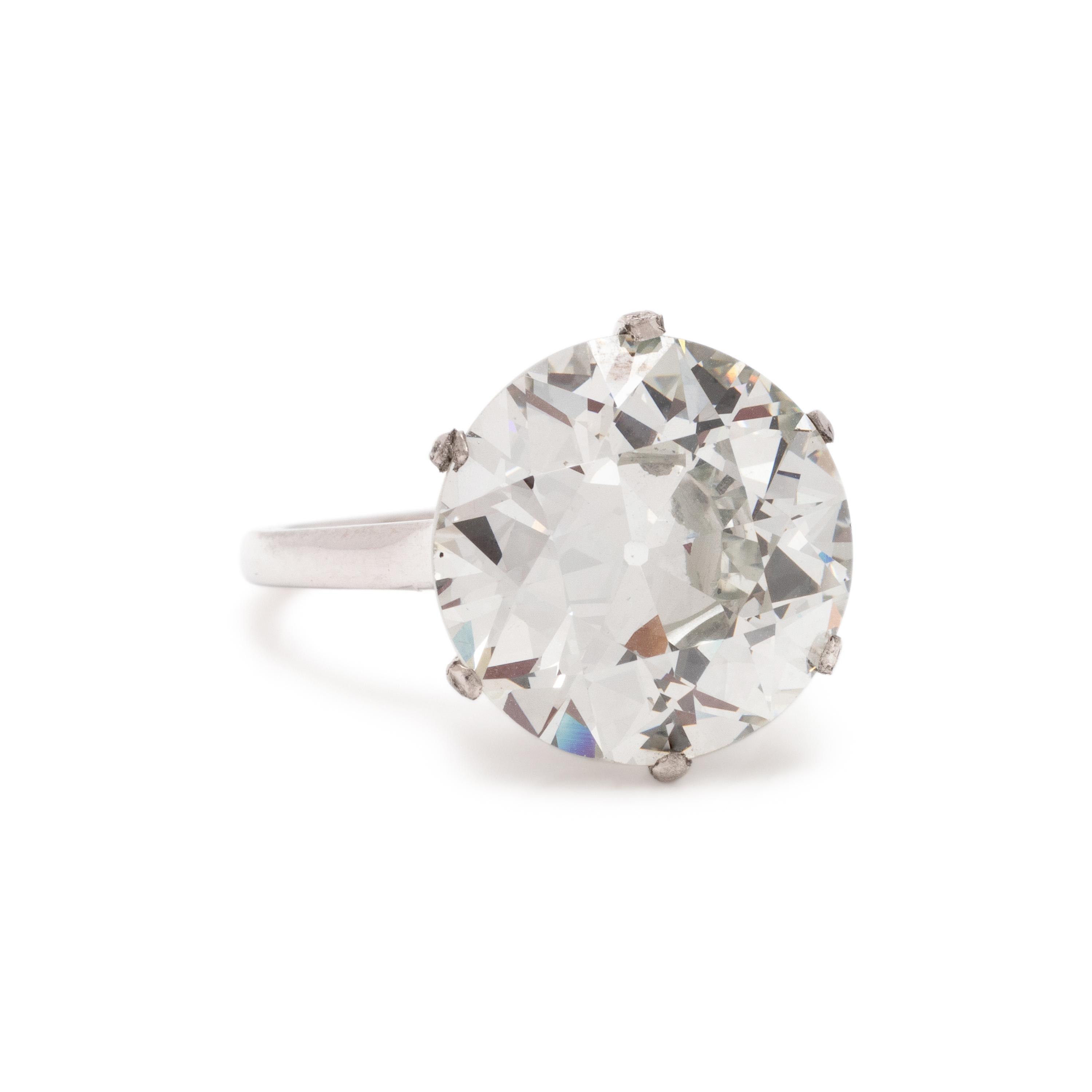 9.38 CARAT OLD EUROPEAN CUT DIAMOND