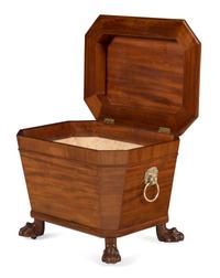 A George III Mahogany Cellarette