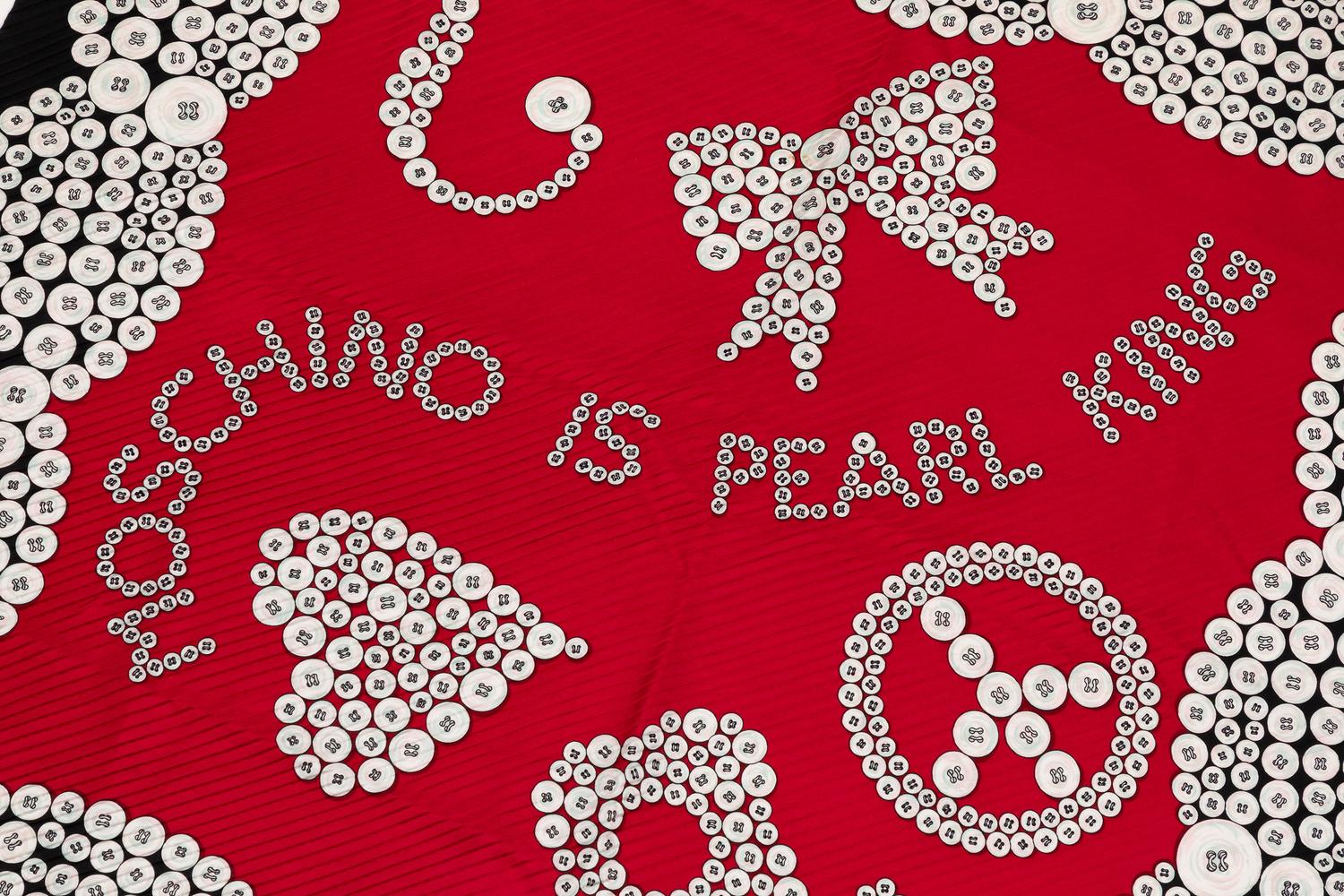 Moschino 'Pearl King' Scarf, 1980-90s