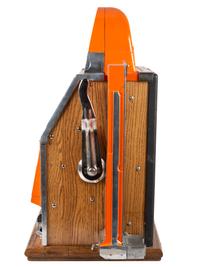 A Mills 5 Cent Bell Fruit Gum Slot Machine
