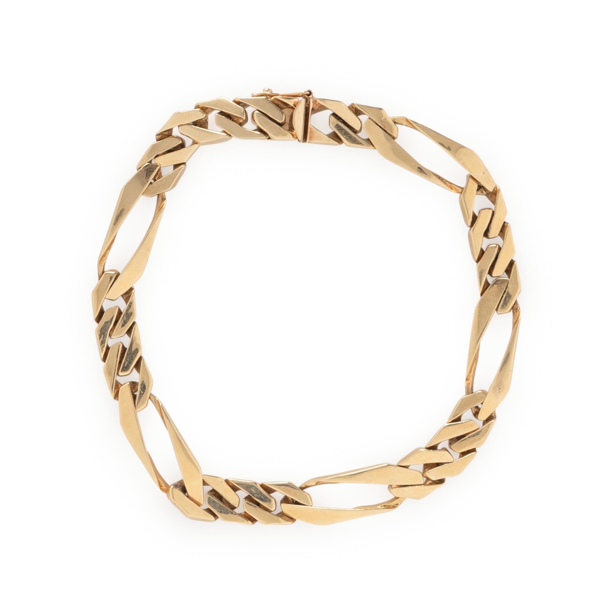 YELLOW GOLD BRACELET