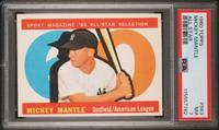 A 1960 Topps Mickey Mantle All Star Baseball Card No. 563 (PSA 7 NM) from The Collection of David Eisenhower