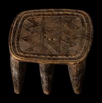 Three Nupe Wood Stools