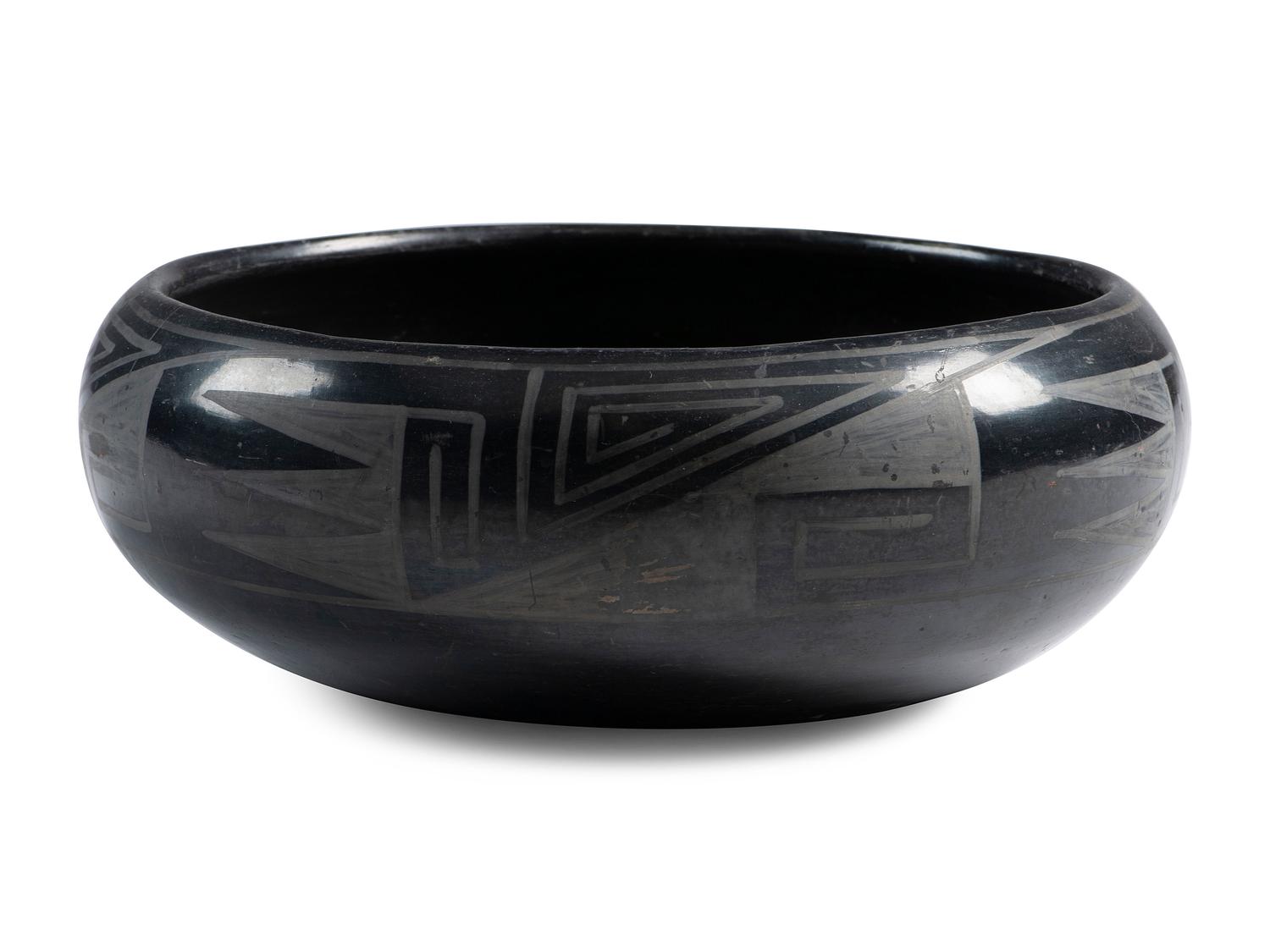 Blackware Pottery Bowl