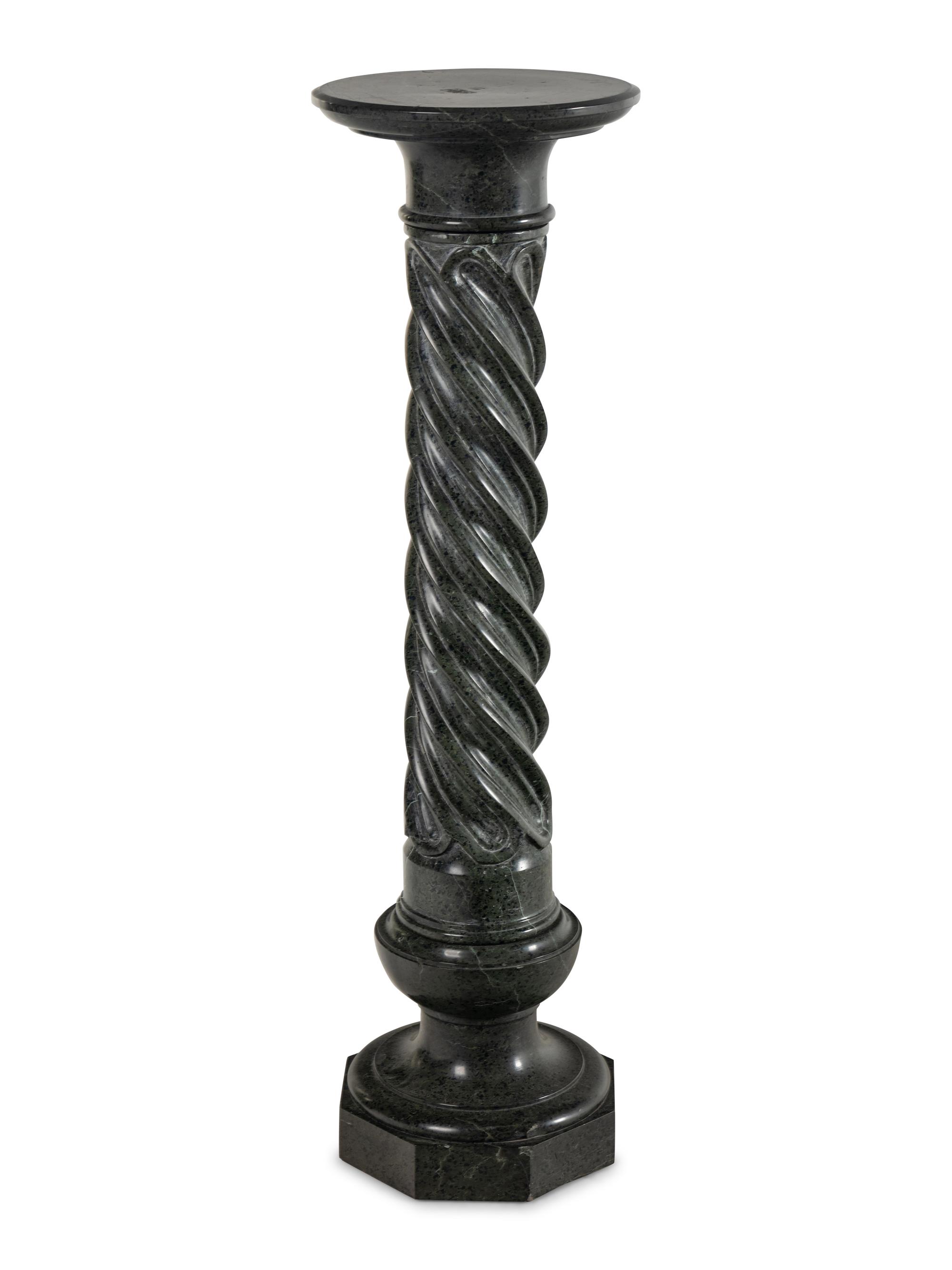 A Continental Marble Pedestal