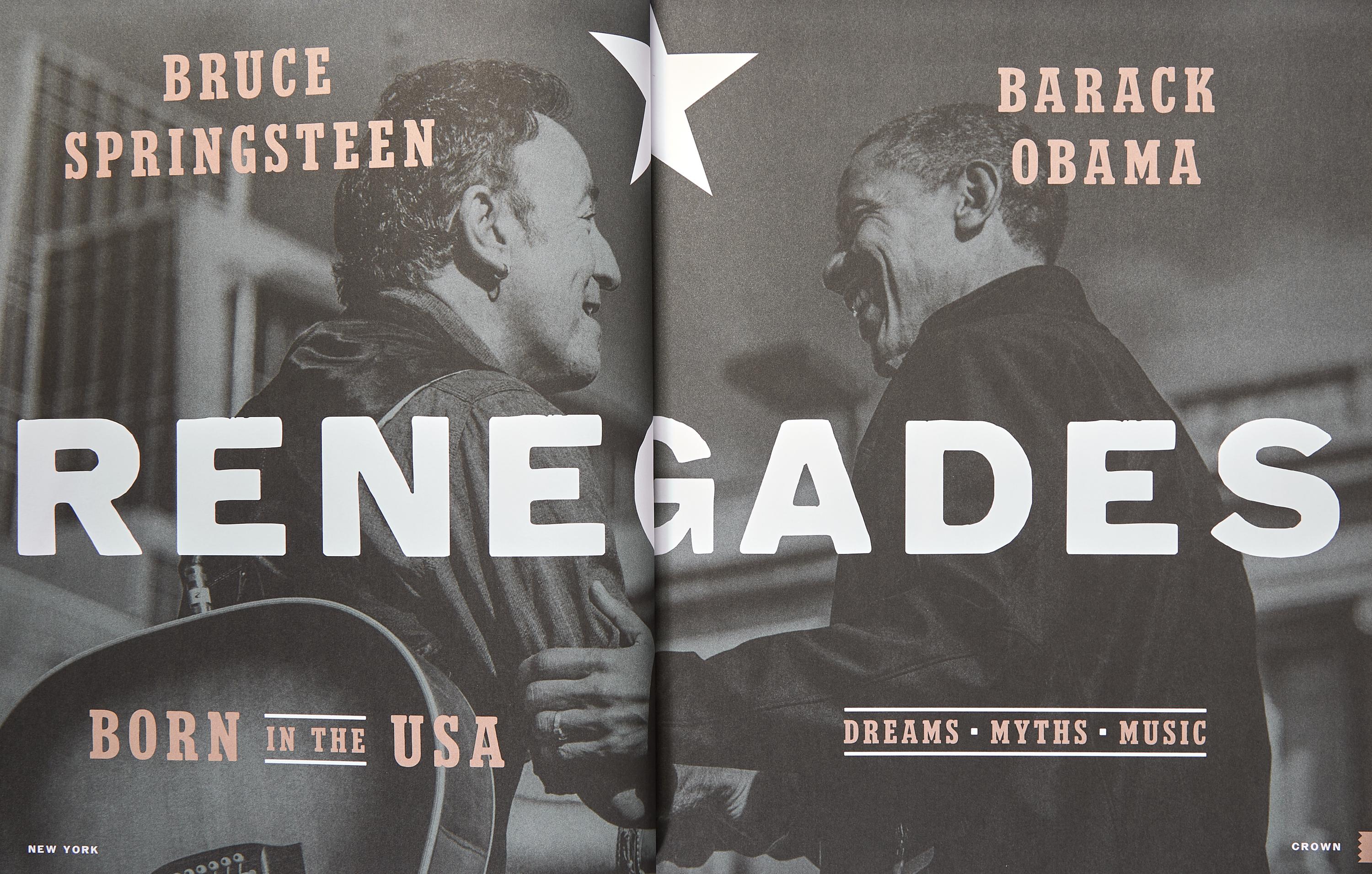 [Presidential] [Obama, Barack, and Bruce Springsteen] Renegades Born in the U.S.A.