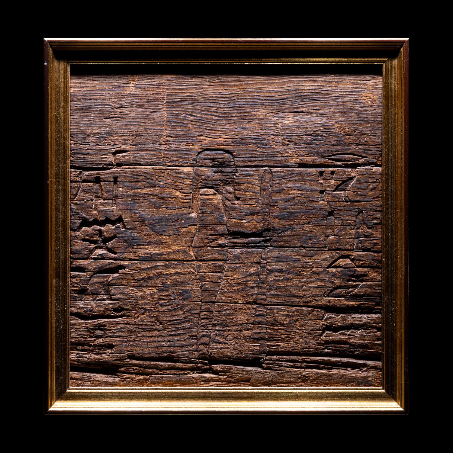 An Egyptian Cedarwood Panel for Horudja