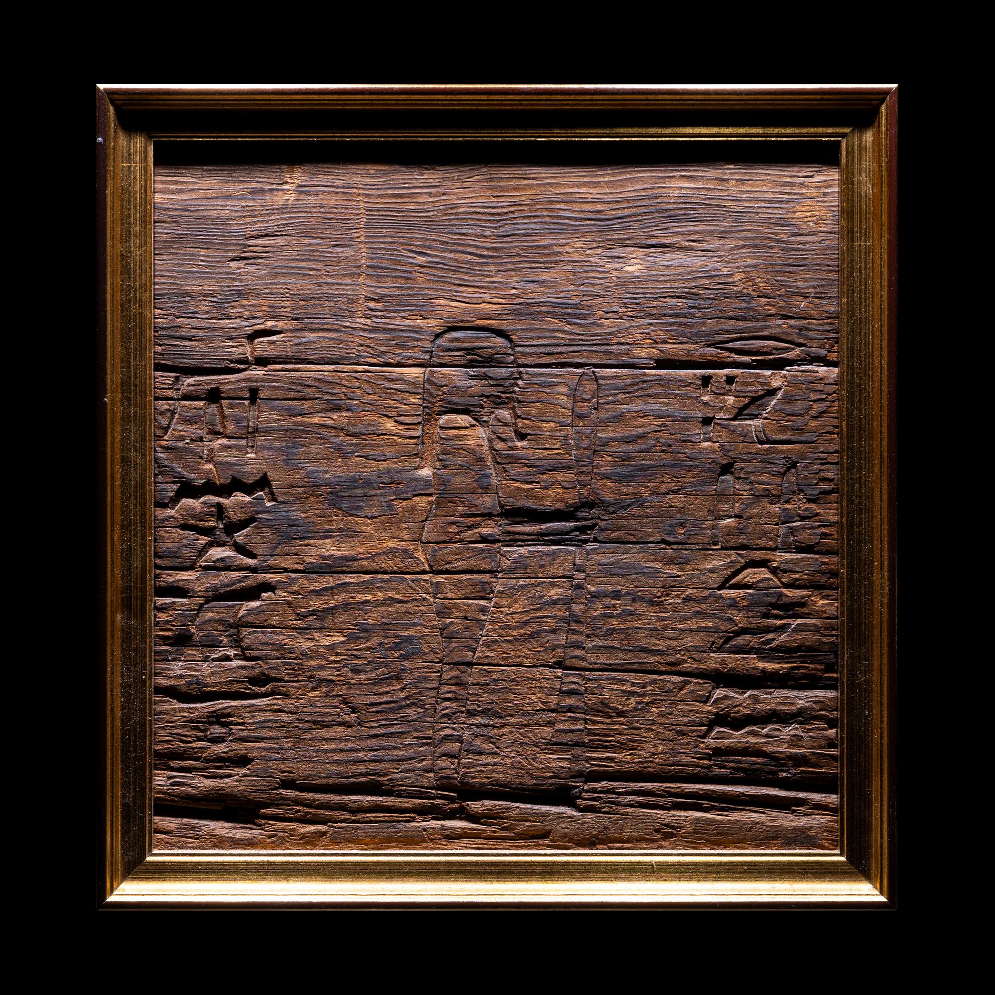 An Egyptian Cedarwood Panel for Horudja