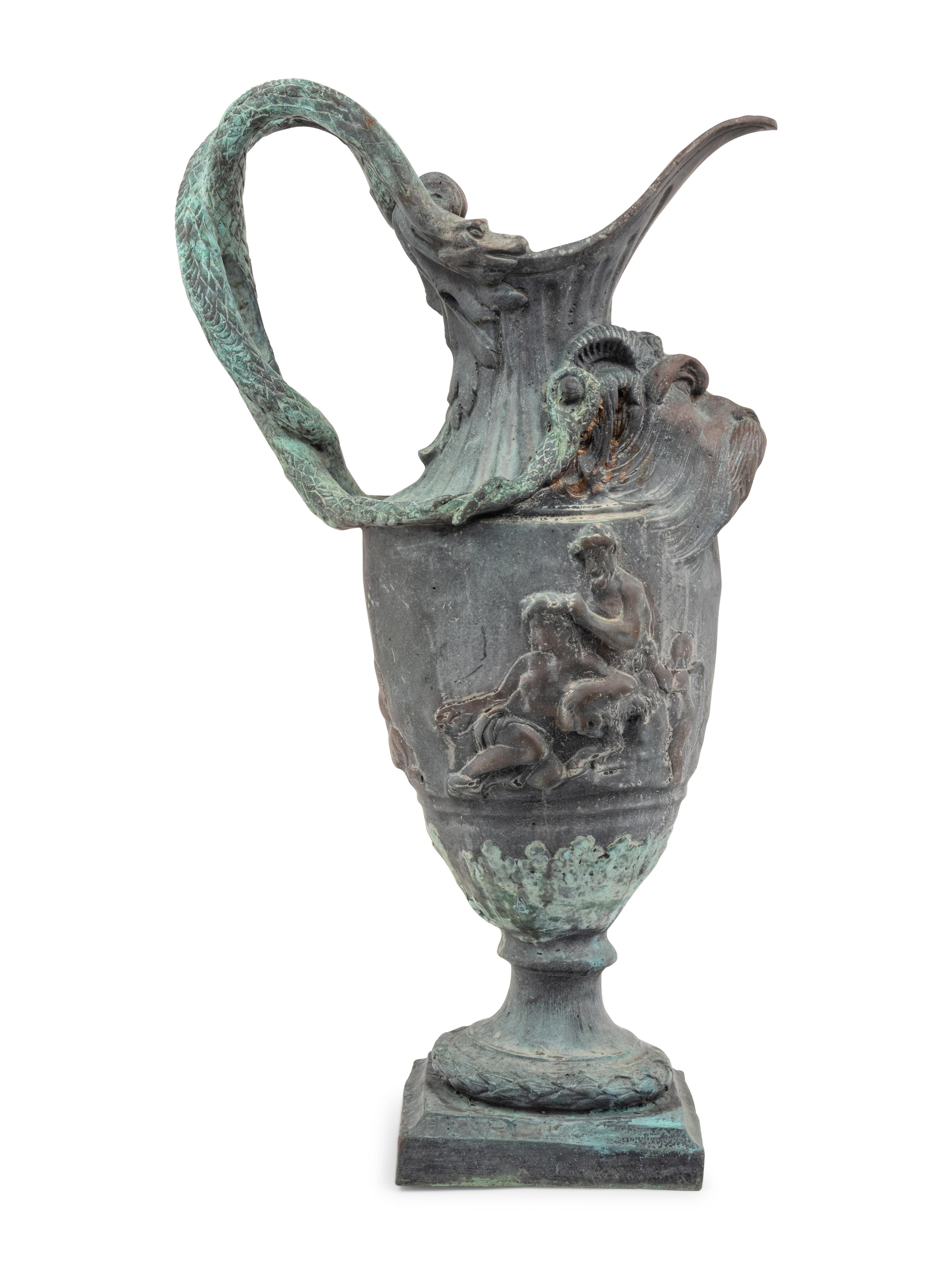 A Continental Metal Ewer