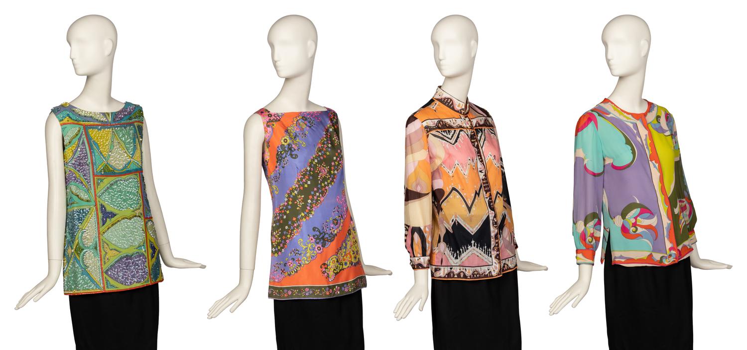 Four Emilio Pucci Tops, 1960s