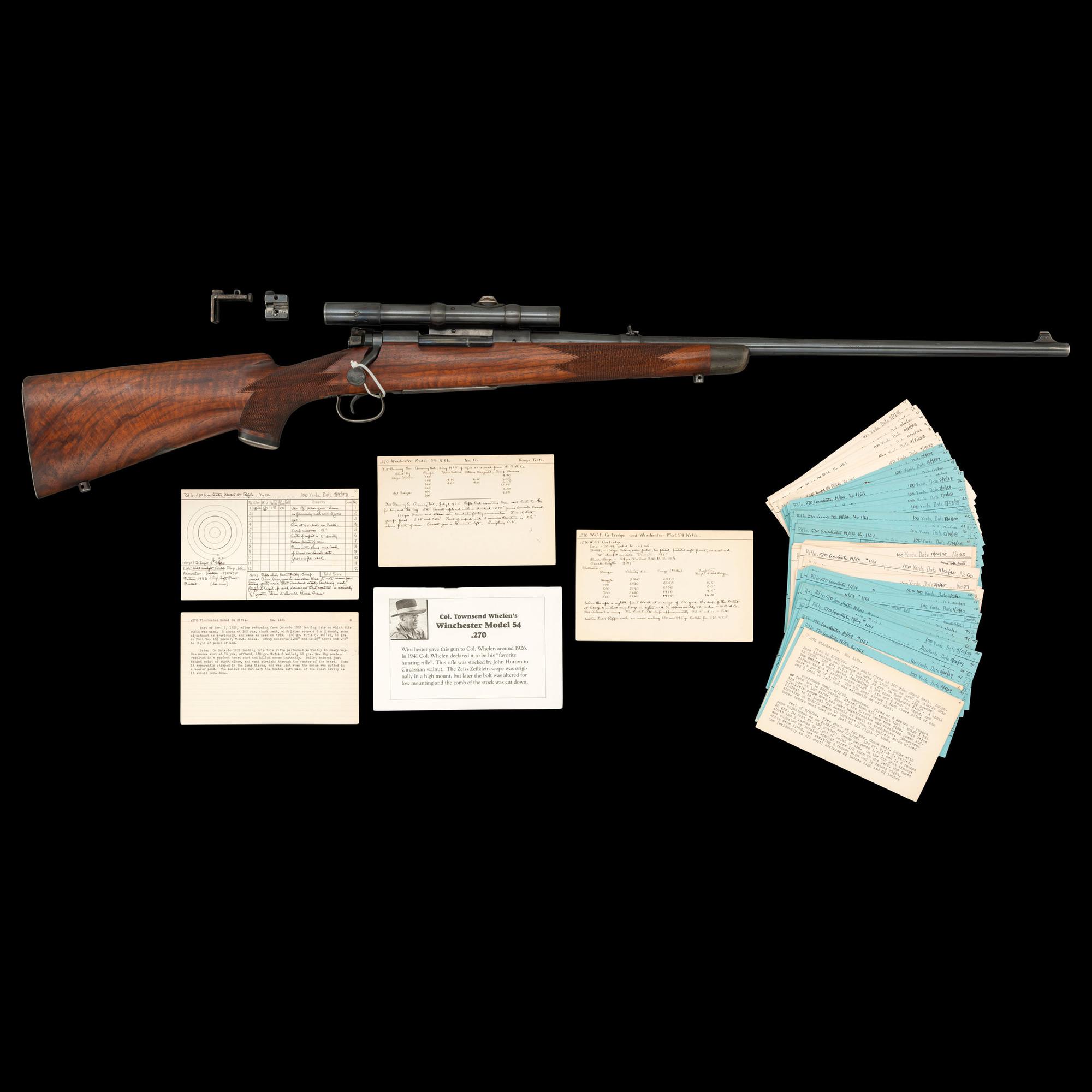 **Griffin & Howe Customized Winchester 54 of Townsend Whelen