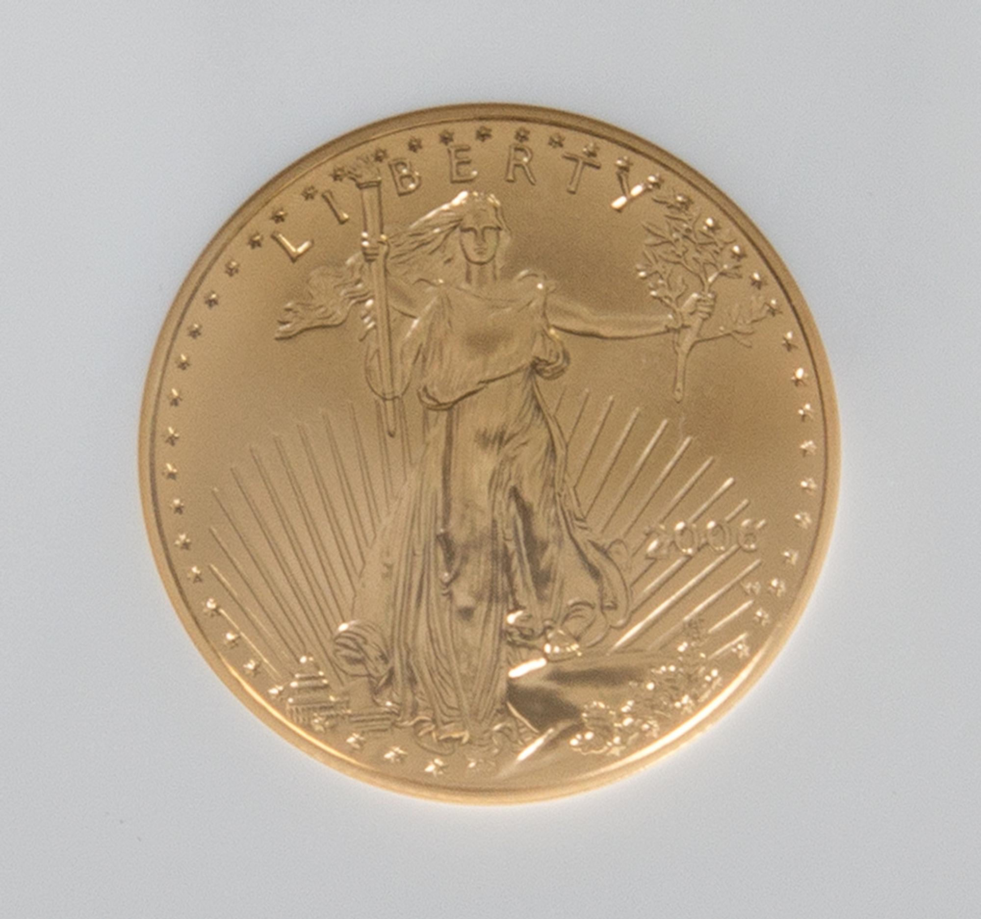 A United States 2006 Eagle $25 Gold Coin