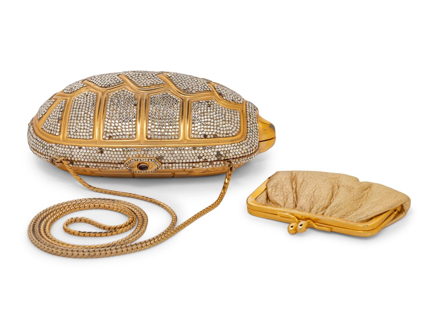 Judith Leiber Turtle Shell Minaudière