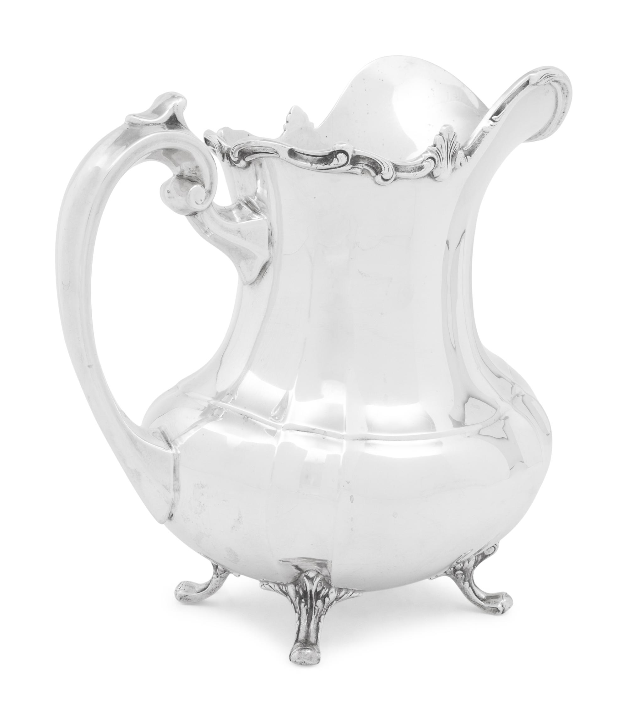 An American Silver Water Pitcher