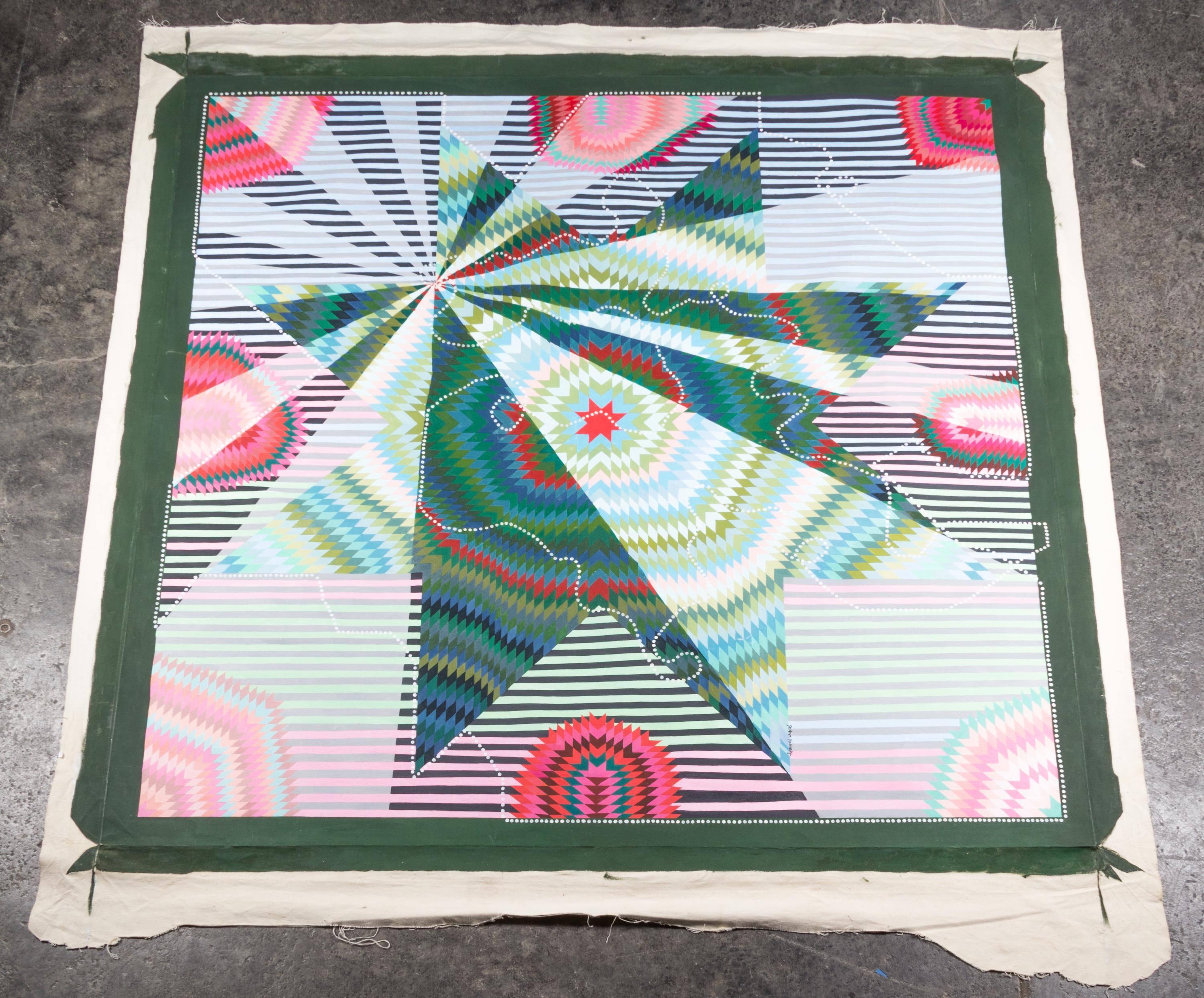 Joann Kennedy, (20th century), Geometric Composition