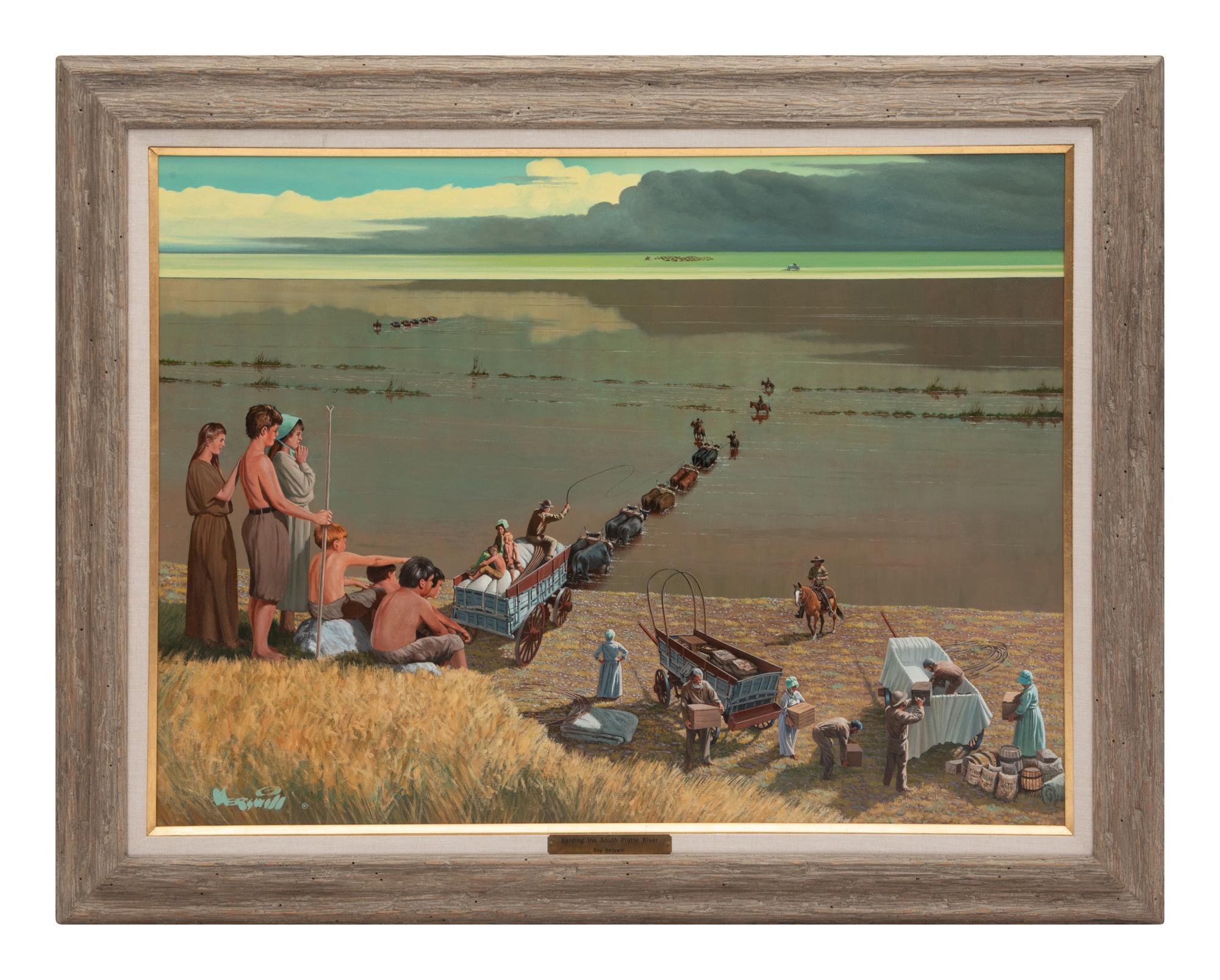 Fording the South Platte River