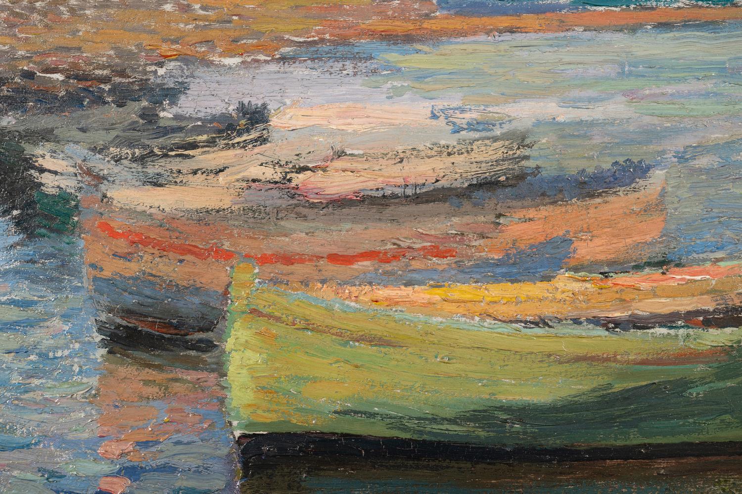 Barques aux environs de Collioure , c. 1910