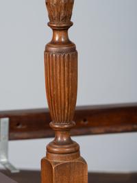 A Federal Carved Walnut Four-Post Tester Bed