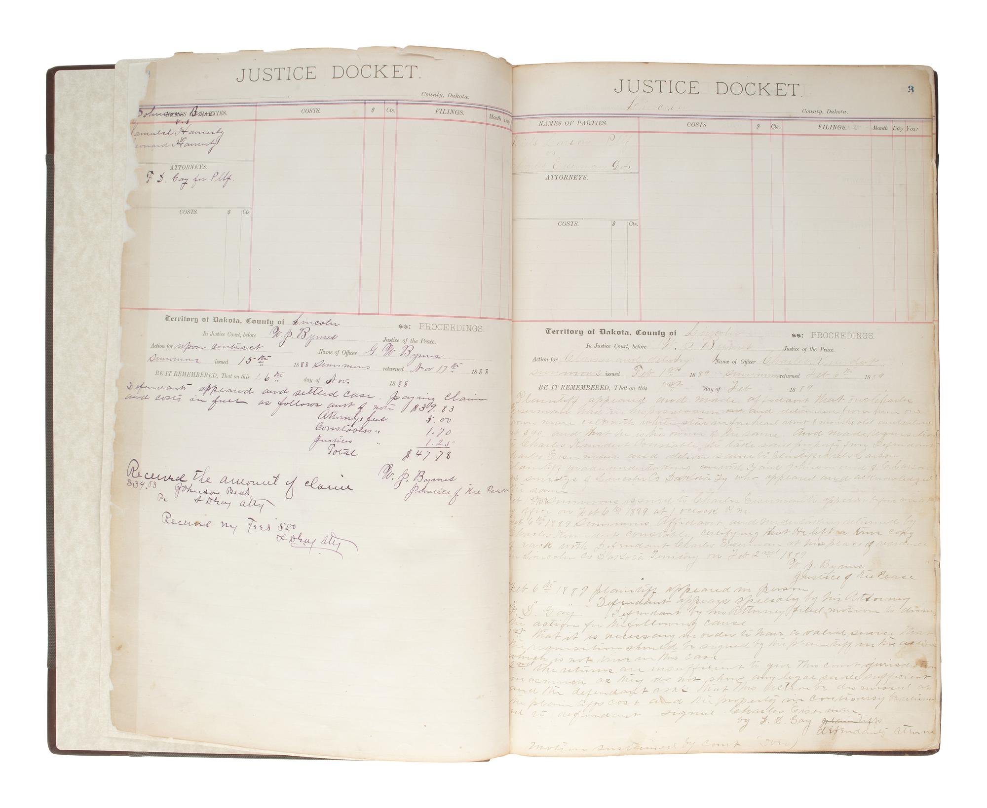 [NORTH DAKOTA-MINNESOTA]. 19th and early 20th-century diaries & ledgers regarding Upper Midwest.