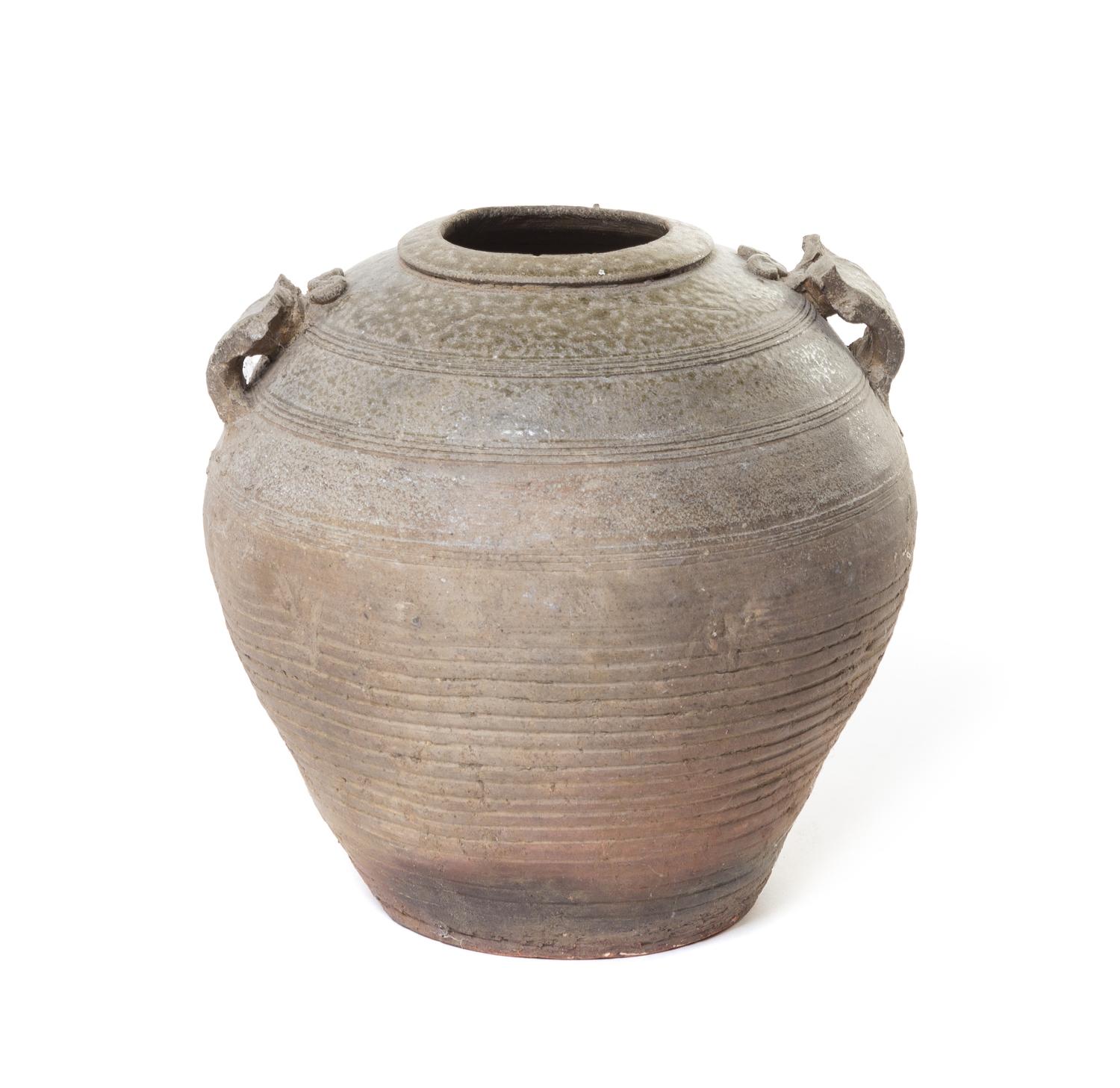 A Yueyao Celadon Glazed Pottery Jar — WESTERN JIN DYNASTY