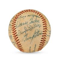 A 1962 Indianapolis Indians Team Signed Autograph Baseball