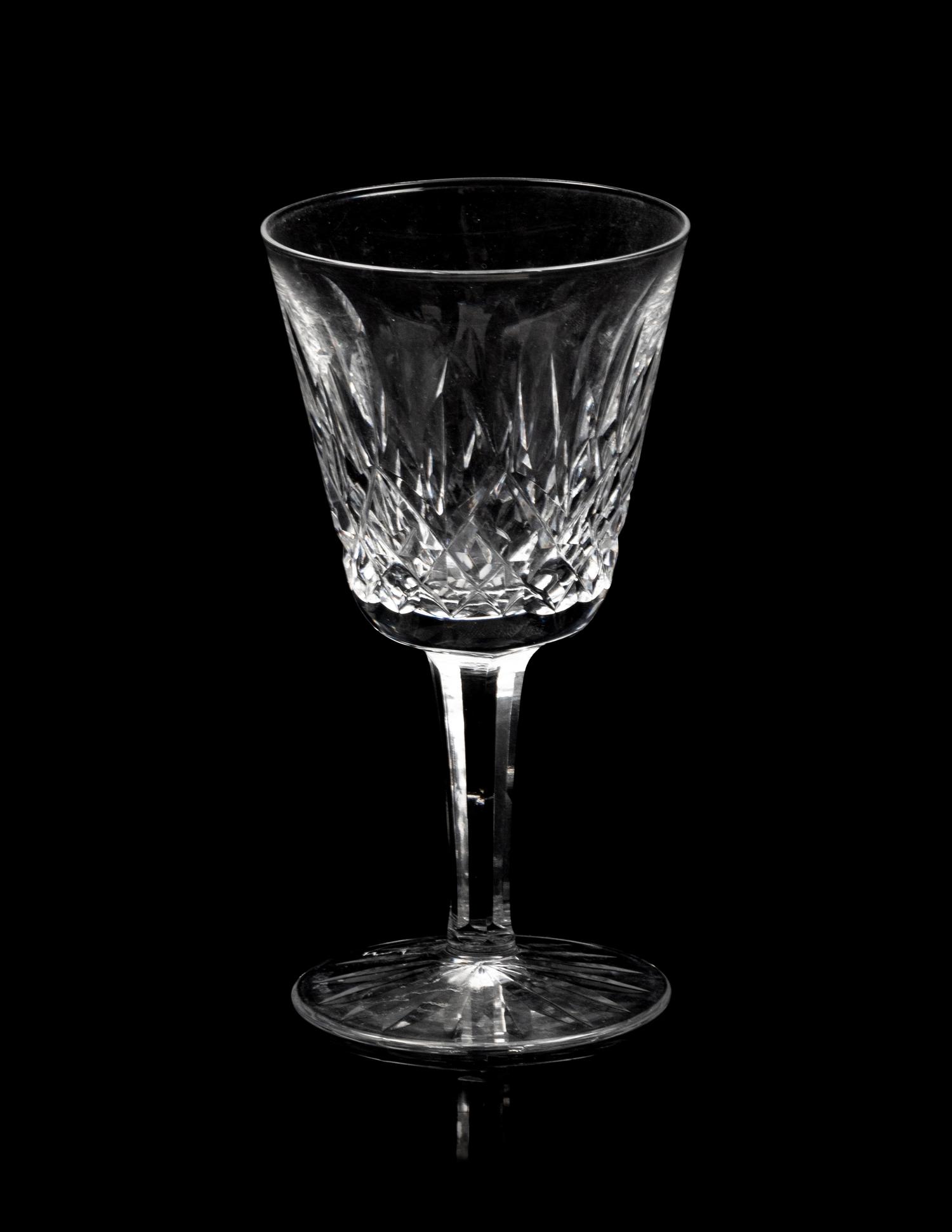 A Waterford Lismore Stemware Service