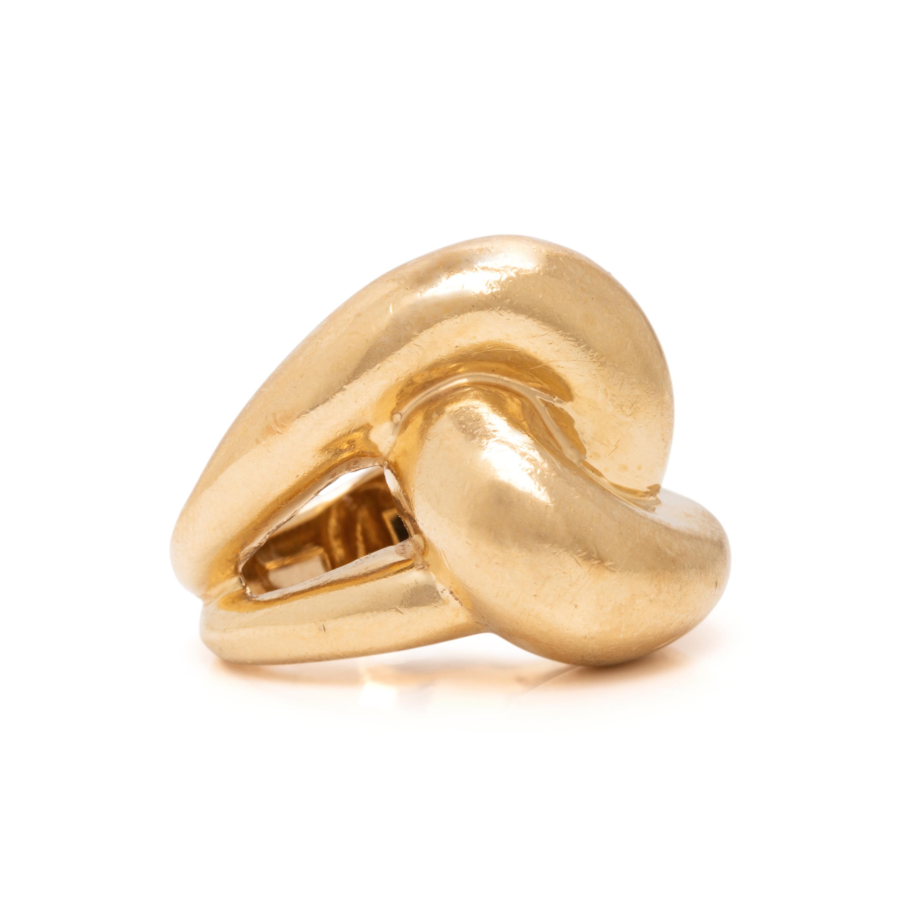 Yellow Gold Knot Ring