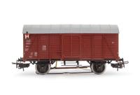 A Group of Polychrome Model Trains