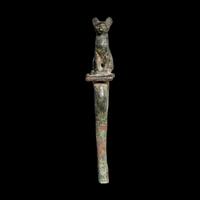 An Egyptian Bronze Cat