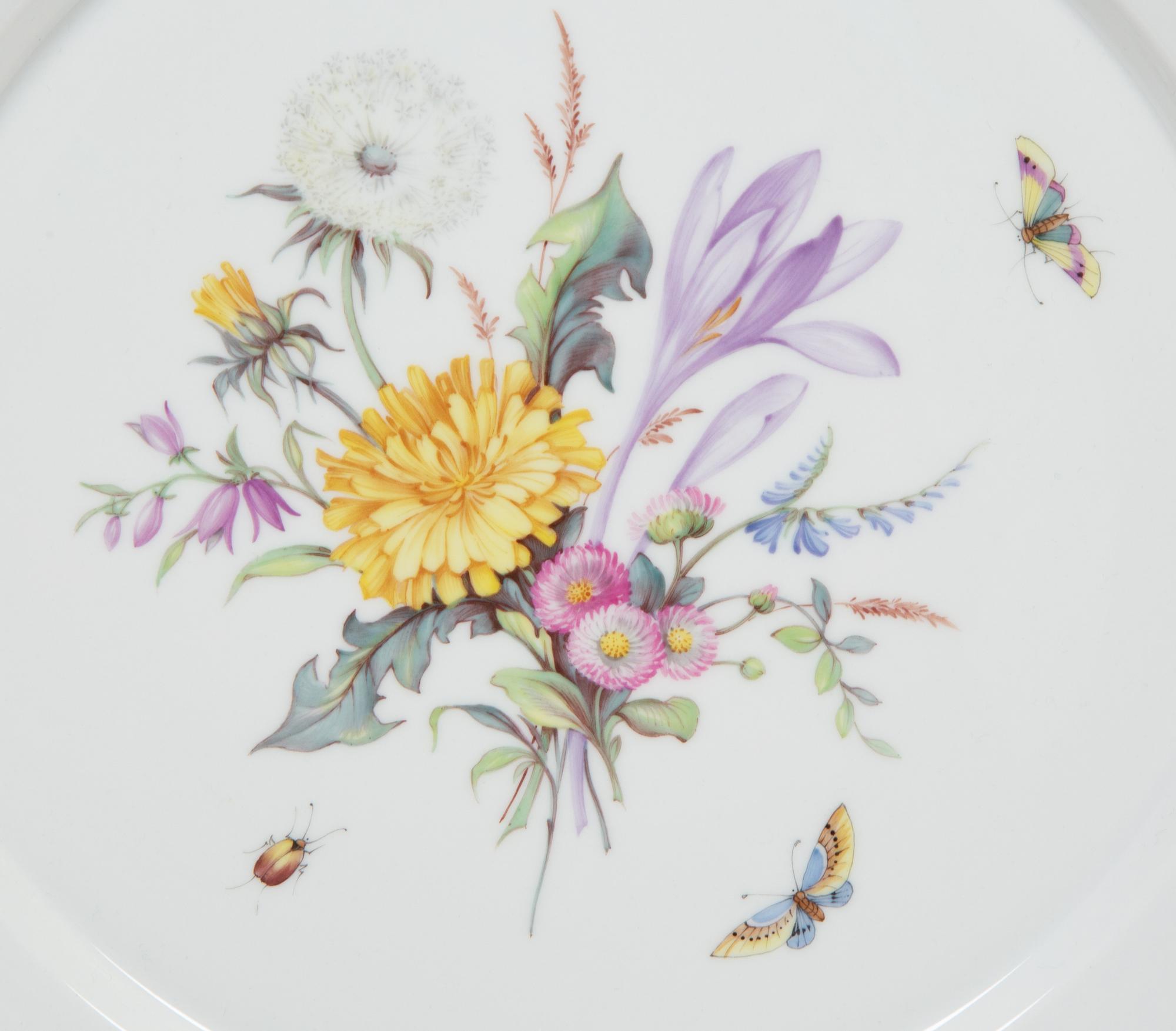 A Set of Twelve Berlin (K.P.M.) Porcelain Chargers