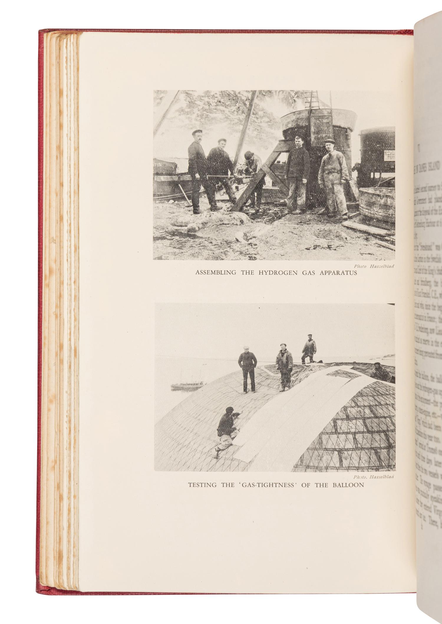 [POLAR FLIGHT]. A group of 6 works, including:
