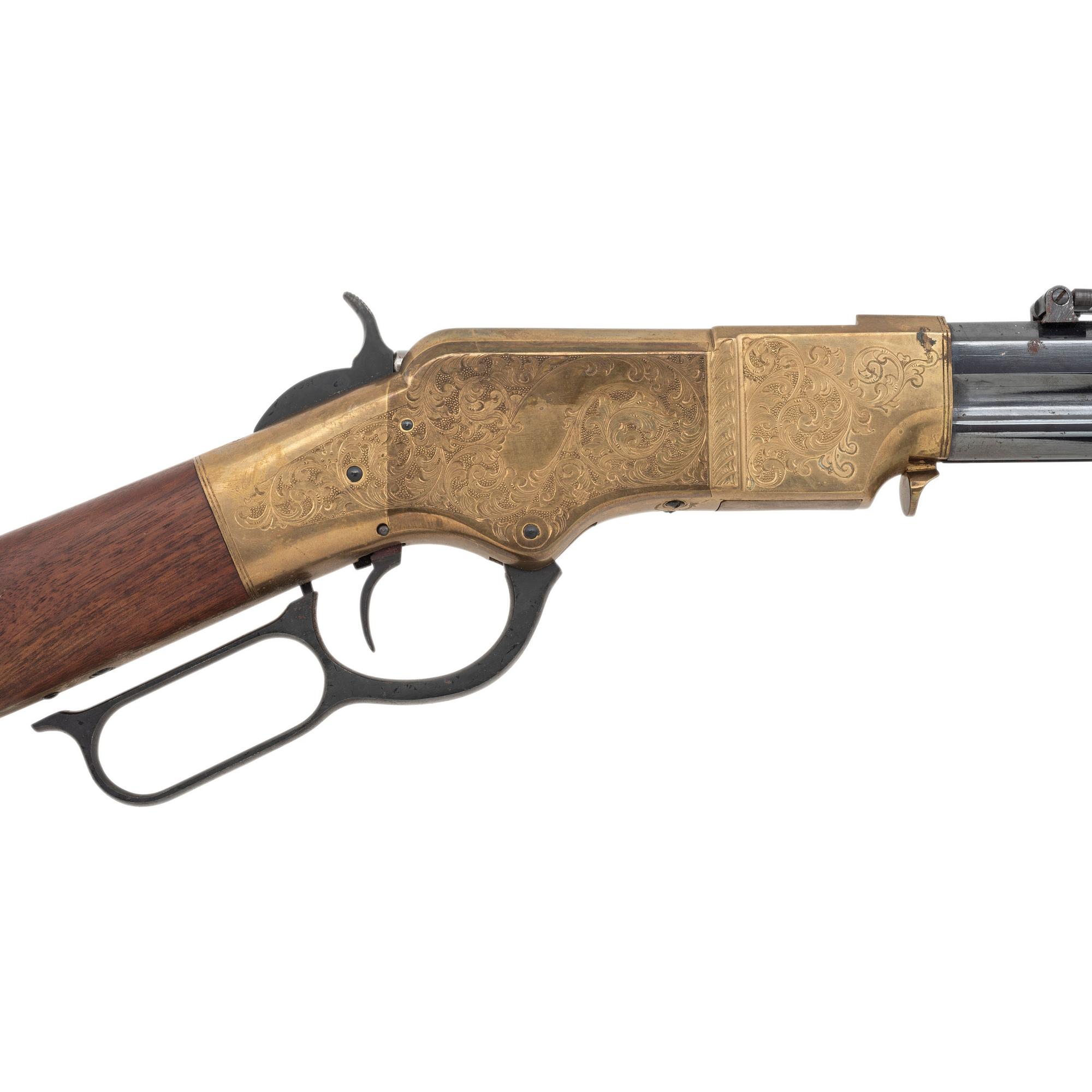 **Early Navy Arms Engraved 1860 Henry .44-40