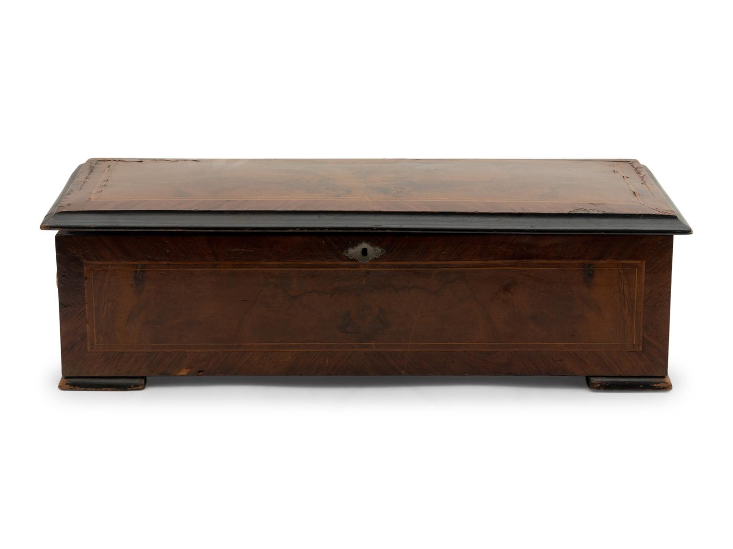 A Continental Cylinder Music Box