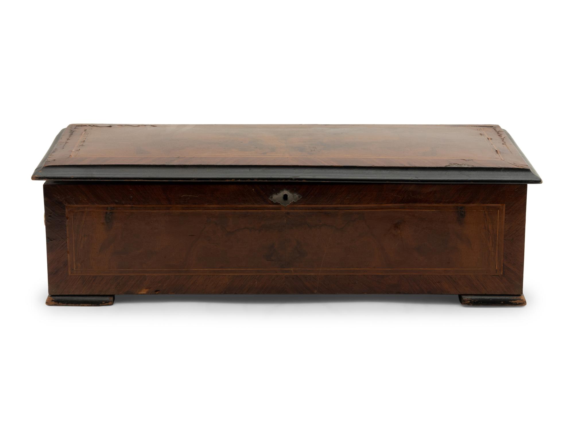 A Continental Cylinder Music Box