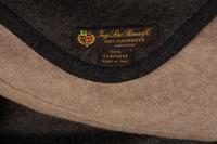 Loro Piana Grey and Tan Cashmere Cape