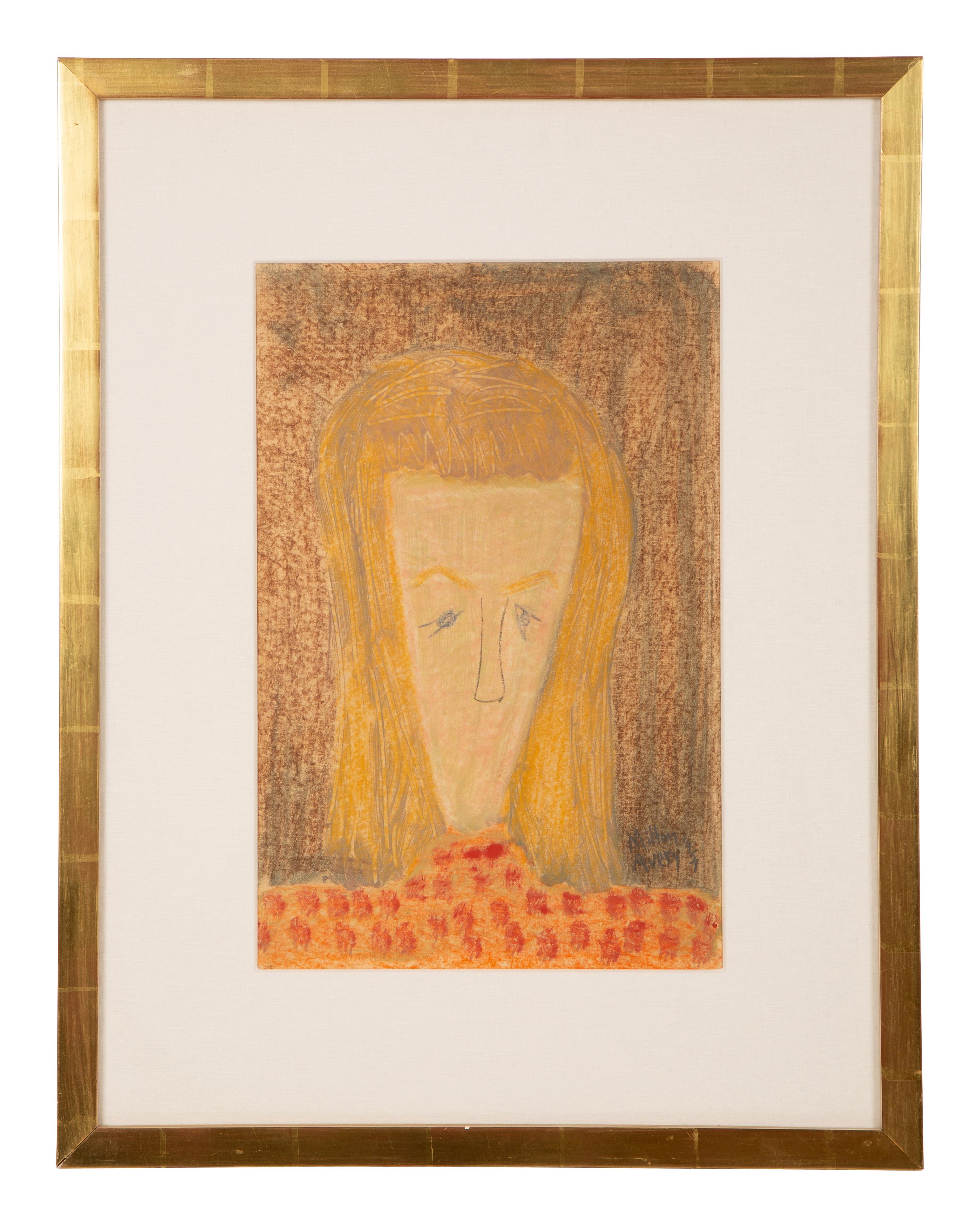 Head of a Young Girl