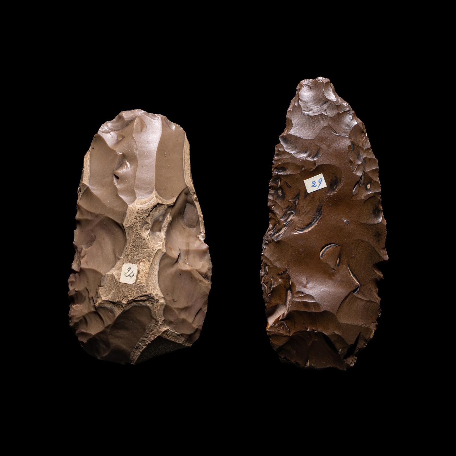 Two Egyptian Flint Tools