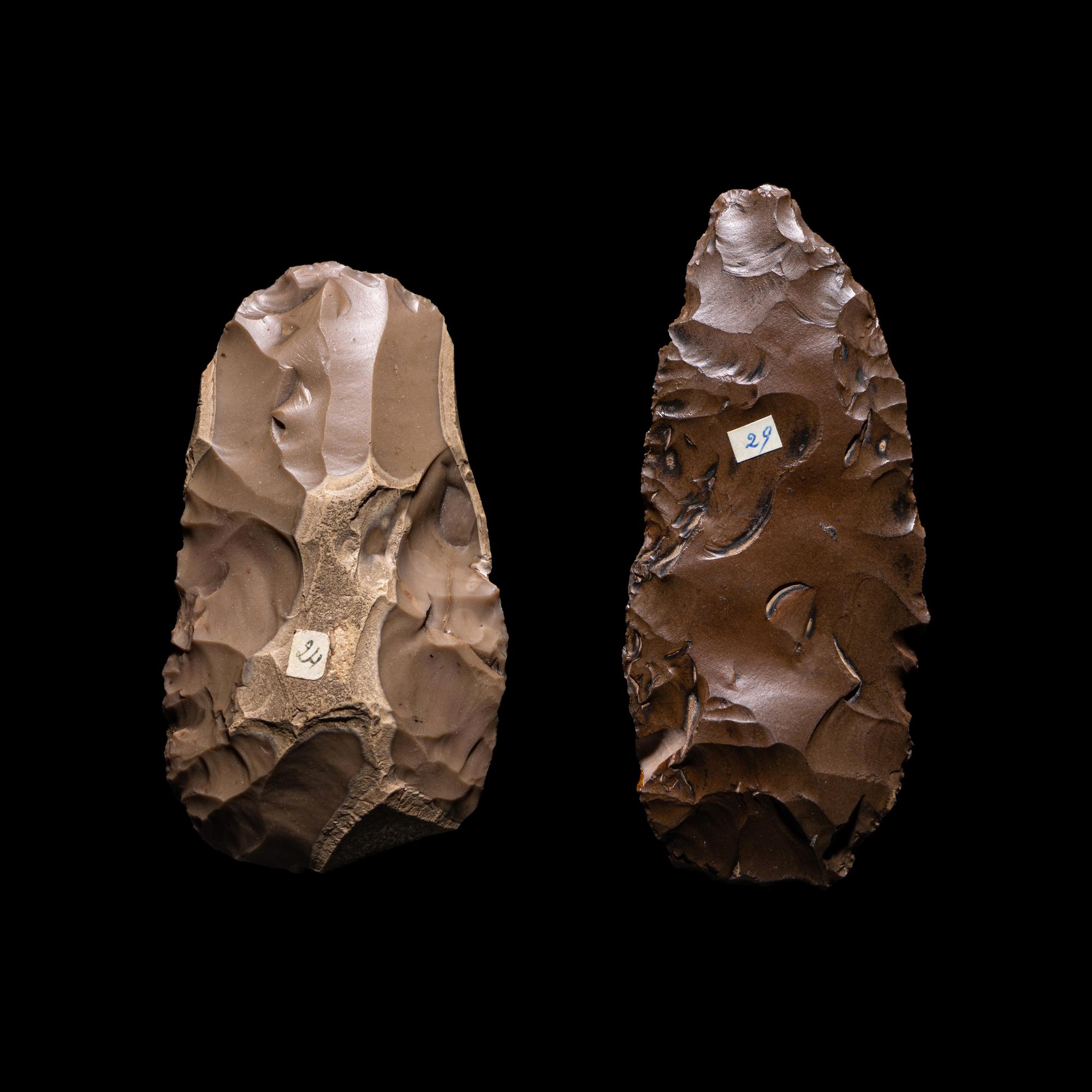 Two Egyptian Flint Tools