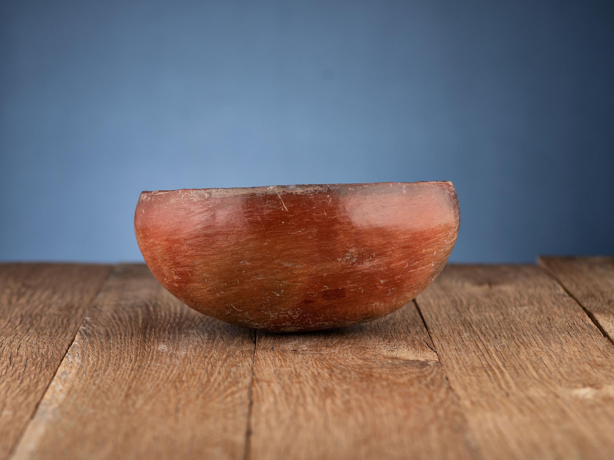 Roosevelt Redware Pottery Bowls
