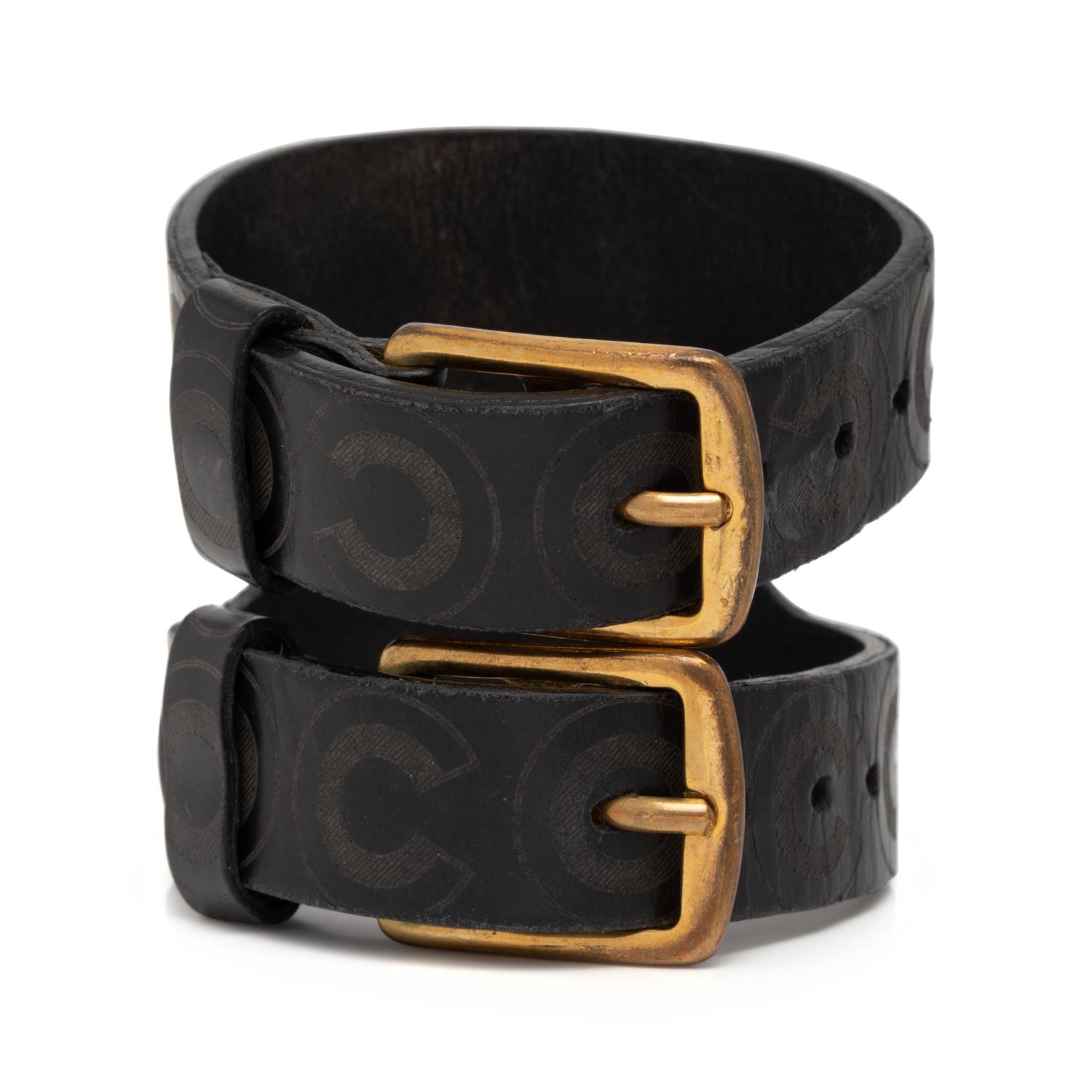 Chanel Leather Bracelet, Fall 2001