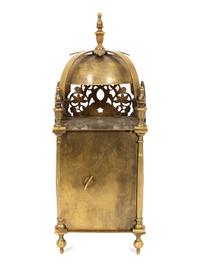 An English Brass Lantern Clock