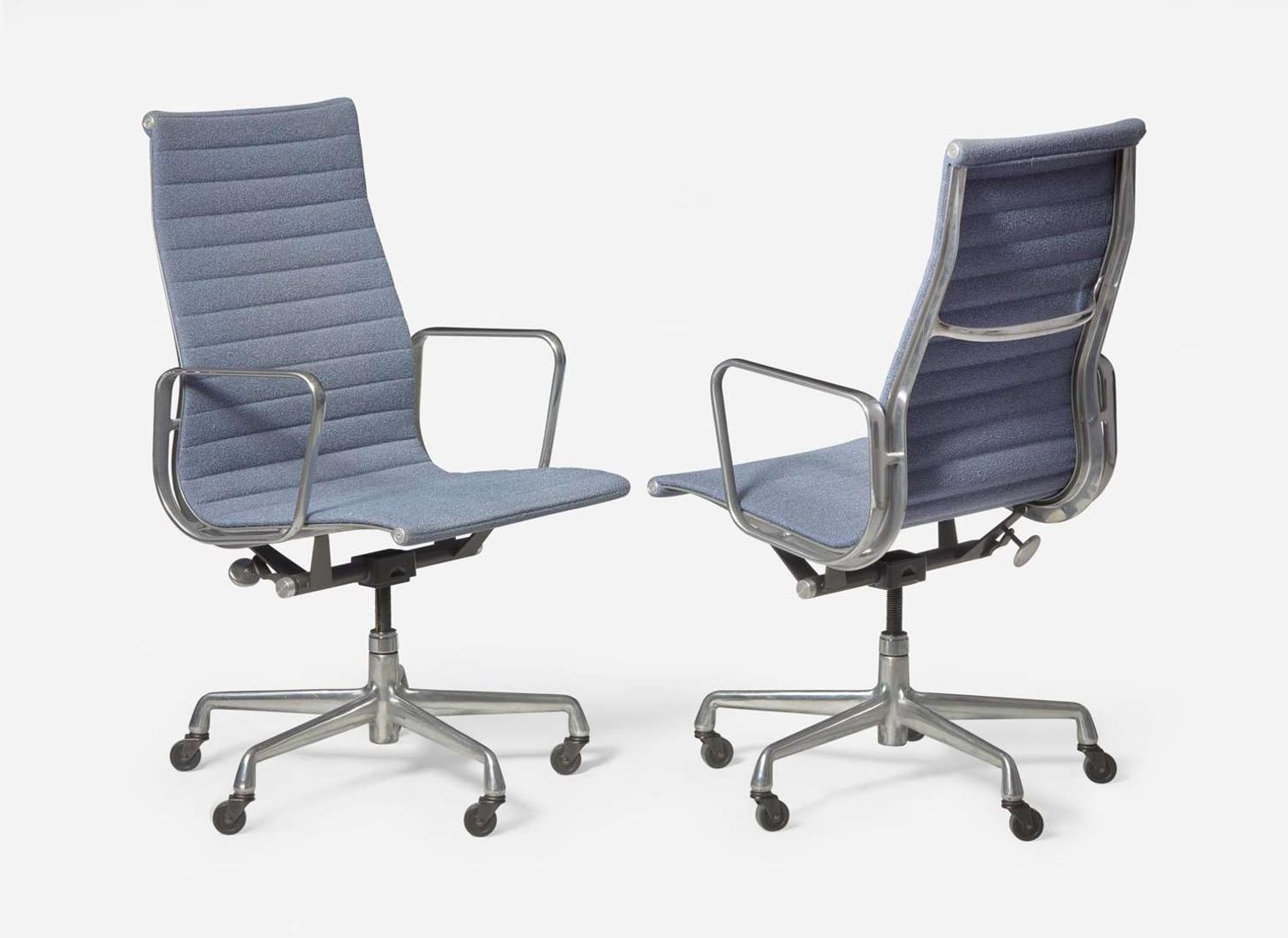 Charles and Ray Eames, Five Aluminum Group Executive Chairs